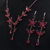 Shining Zircon Set (including necklace, stud earrings), Copper Chain Jewelry Accessories, Fashionable jewelry set for women, simple and elegant Application Scenario